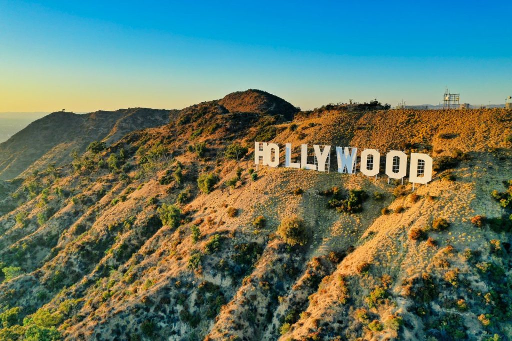 Hollywood signage on hill, one of the best things to do on a trip to Los angeles